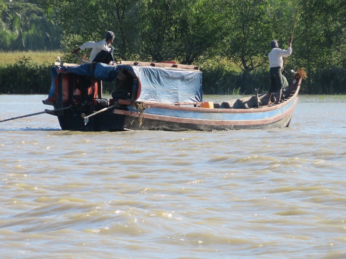 birmanie bateau sittwe